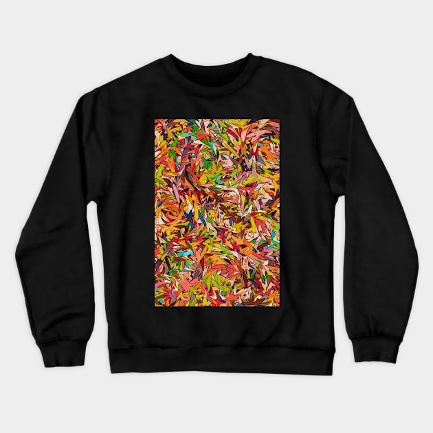 Comic Splatter Abstract Design Crewneck Sweatshirt by love-fi